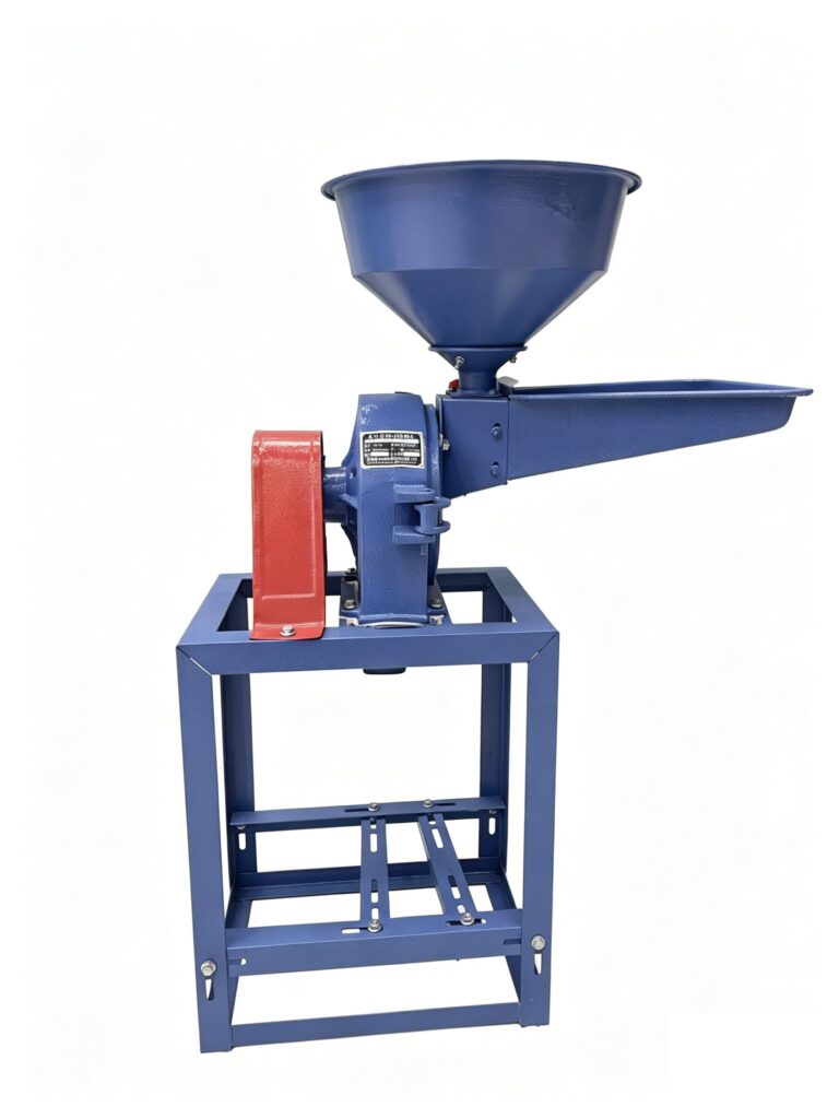Small agricultural hammer mill