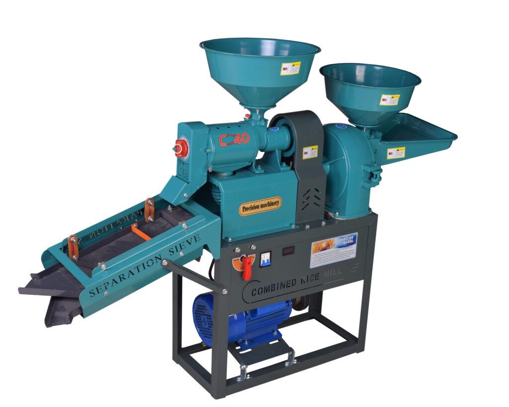 Multi-function rice mill pulverizer 