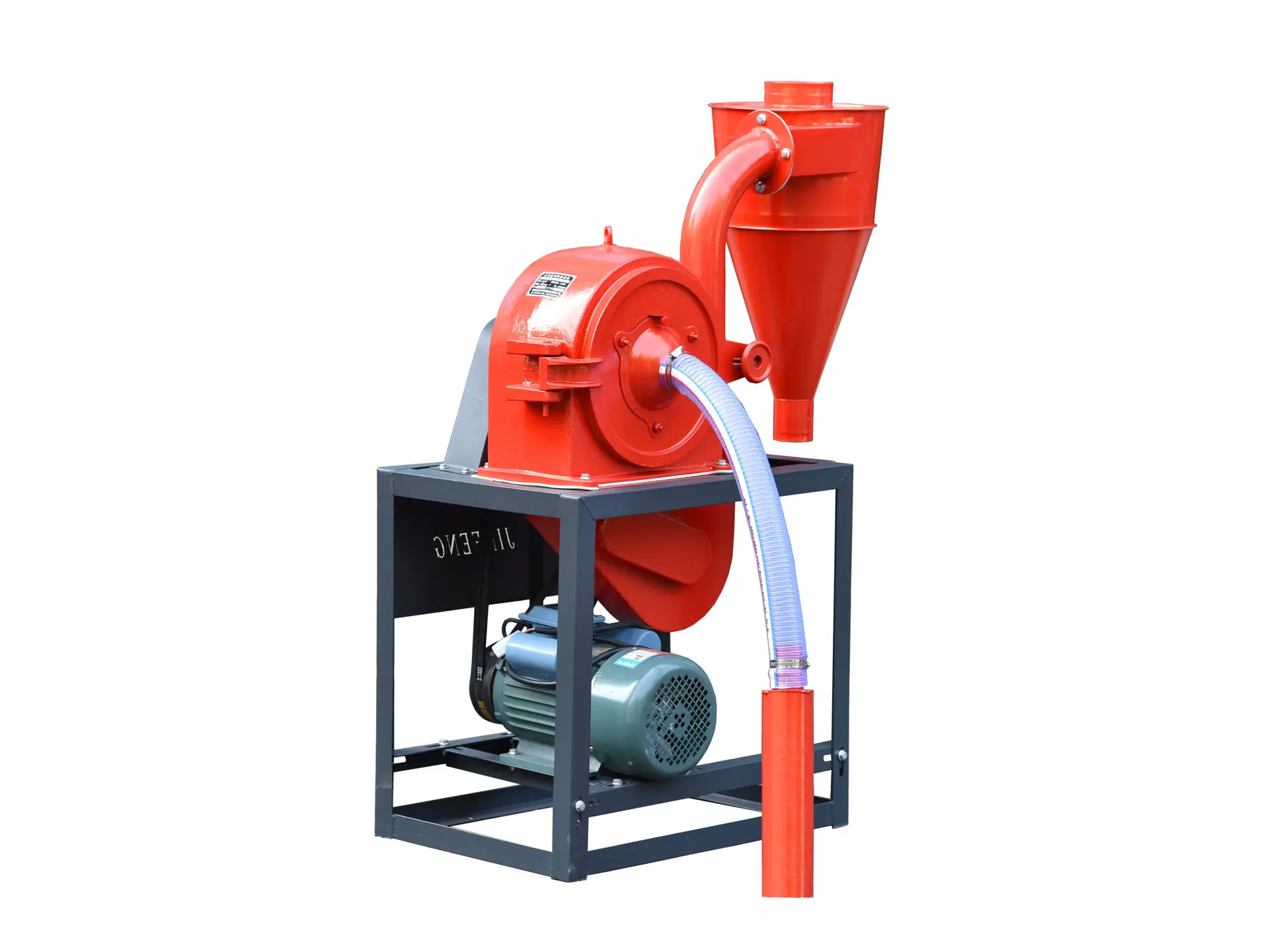 Self-suction automatic feeding, one-step rapid grinding