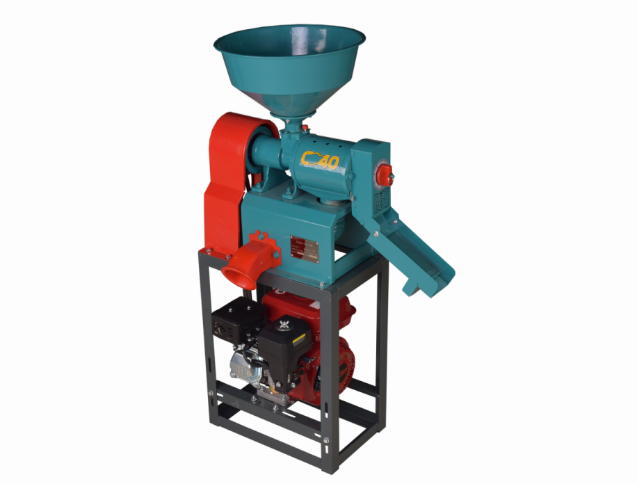 metal-shell rice mill